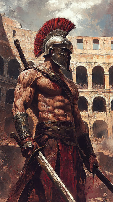 Matthew 27, Ares God, Roman Gladiators, Become A Better Person, Warriors Illustration, Warrior Concept Art, Roman Warriors, Portfolio Art, Greek Warrior