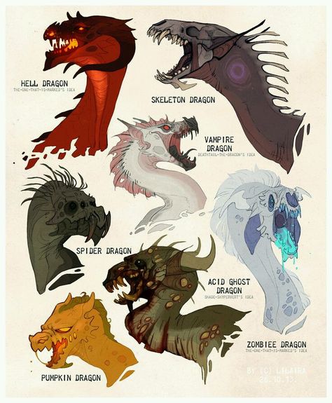 These are some of the coolest things I've found on Pinterest - Imgur Types Of Dragons, Dragon Sketch, 다크 판타지, Creature Drawings, Monster Concept Art, Fantasy Creatures Art, Dragon Artwork, Mythical Creatures Art, Dragon Drawing