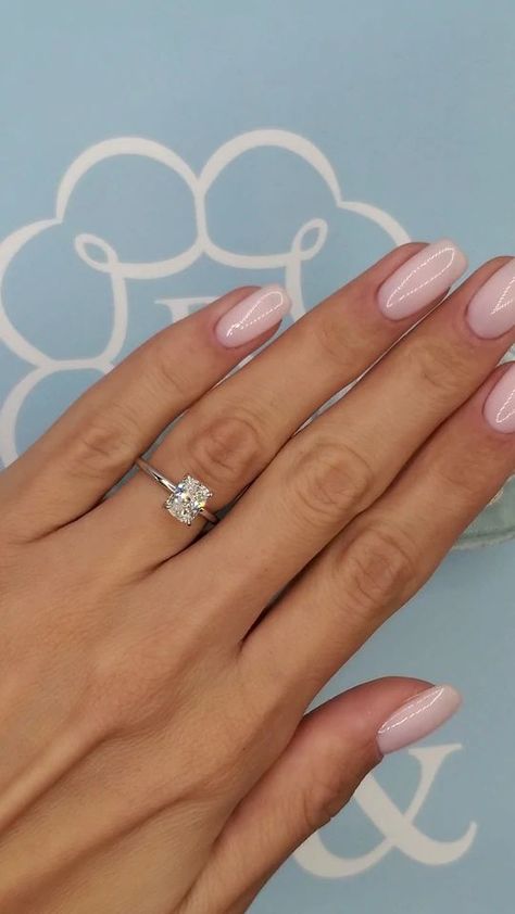 1 Carat Elongated Cushion, Elongated Cushion Cut Hidden Halo, Cushion Cut Engagement Ring Gold, Rectangle Engagement Rings, Elongated Cushion Cut Engagement Ring, Cushion Cut Engagement Ring Solitaire, Small Engagement Rings, Engagement Rings Cushion Solitaire, Cushion Cut Solitaire