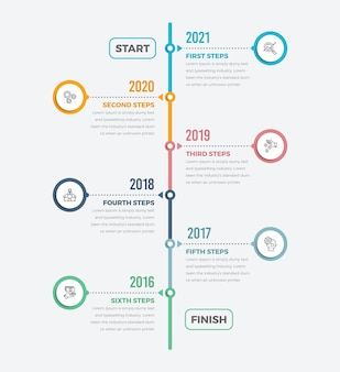 Free Vector | Colored timeline infographic Infographic Design Trends, Human Resources Infographic, Timeline Diagram, Timeline Infographic Design, Flow Chart Design, Process Chart, Circle Infographic, Process Infographic, Infographic Design Layout