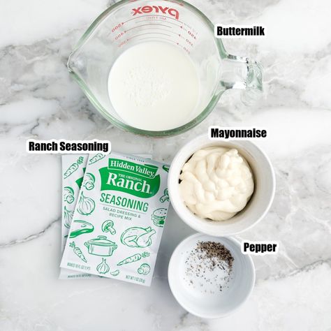 This copycat Wingstop ranch recipe is super easy to make and so delicious! Great to use as a dip for chicken wings, vegetables, chips and more. Wingstop Ranch Copycat, How To Make Wingstop Ranch, Wingstop Copycat Recipes, Copycat Wingstop Ranch, Wing Stop Ranch Recipe, Wing Stop Ranch, Dip For Chicken Wings, Wingstop Ranch Recipe, Dip For Chicken