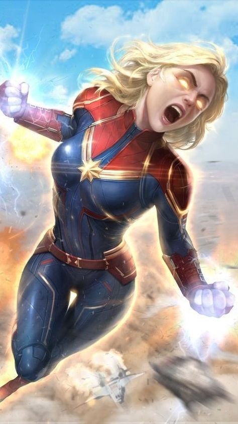 Avenger Fanart, Marvel Kree, Avengers Fanfiction, Kapten Marvel, Miss Marvel, Captain Marvel Carol Danvers, Marvel Heroines, Marvel Superheroes Art, Carol Danvers