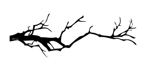 Tree Branch Back Tattoo, Branch Back Tattoo, Jellyfish Silhouette, Tree Branch Silhouette, Tattoo Silhouette, Branch Silhouette, Tree Branch Tattoo, Tree Branch Art, Silhouette Tree