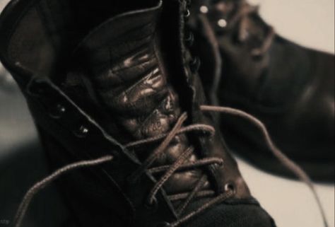 Combat Boots Aesthetic, Boot Aesthetic, Boots Aesthetic, Combat Boot, Daryl Dixon, Character Aesthetic, Book Aesthetic, Wedge Boot, Combat Boots