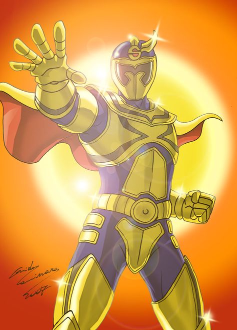 Solaris knight by Guidotoon.deviantart.com Solaris Knight, Power Rangers Logo, Exoskeleton Armor, Mystic Force, Ranger Armor, Bane Batman, Red Drawing, Power Rangers Super Megaforce, Power Rangers Mystic Force