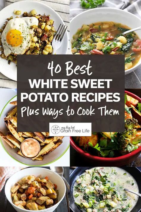 Mashed White Sweet Potato Recipes, Japanese White Sweet Potato Recipes, White Sweet Potatoes Recipes, White Sweet Potato Recipes, Low Calorie Ideas, White Sweet Potato Recipe, Healthy Recipes Indian, Aip Sides, White Sweet Potato