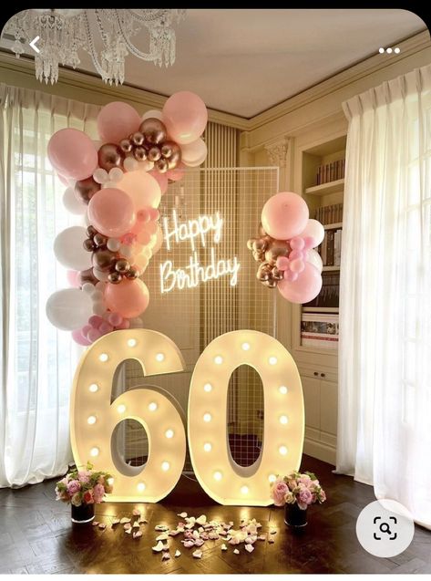 50th Birthday Party Ideas For Women On A Budget, 60th Birthday Photo Backdrop, 60 Bday Party Ideas For Mom, Decorating Ideas For 60th Birthday Party, Moms 60th Birthday Decorations, 60 Birthday Balloons, 60th Birthday Ideas For Mom Theme Floral, 62 Birthday Ideas For Mom, Classy 60th Birthday Ideas For Mom