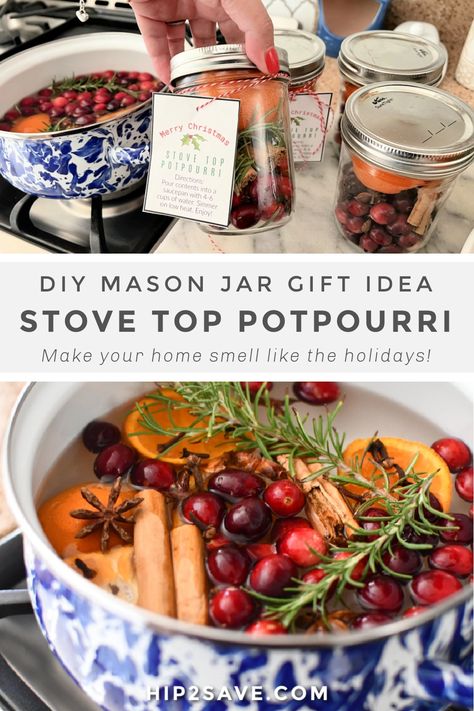 Christmas Stove Potpourri Gift, Diy Christmas Potpourri Dried, Christmas Steam Pot, Holiday Potpourri Recipes In A Jar, Christmas Stove Potpourri, Mason Jar Christmas Potpourri, Homestead Gifts Homemade Christmas, Stove Top Fall Potpourri, Diy Stove Top Potpourri Gift