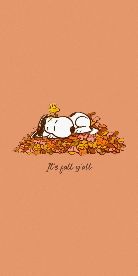 Cute Fall Themed Wallpaper, Snoopy Great Pumpkin Wallpaper, Fall Wallpaper Aesthetic Cartoon, Cute Autumn Aesthetic Wallpaper, Pochacco Fall Wallpaper, Fall Photos Wallpaper, Fall Drawing Wallpaper, Snoopy November Wallpaper, Snoopy Fall Autumn Wallpaper