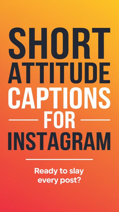 Show off your confidence with these 150+ short attitude captions! Perfect for Instagram posts that need a dash of sass, bold vibes, or unstoppable energy. Whether you’re feeling fierce, flirty, or unapologetically you, these captions will level up your Insta game. 💪🔥 Save this pin for the ultimate caption inspo! Short Attitude Captions For Instagram, Captions For Instagram Sassy, Unique Captions, Attitude Caption For Instagram, Caption For Yourself, Captions For Instagram, Perfect Word, Boost Your Confidence, Romantic Dates