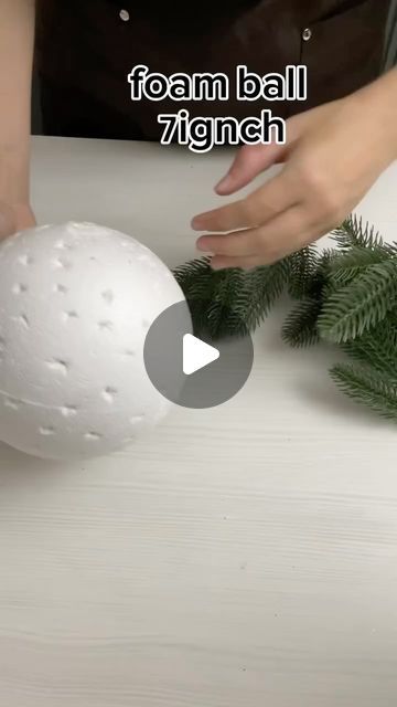 Christmas Loviing on Instagram: "New diy idea ✨🎄

Video by : @decorbox_ua 

#christmas #love #diy #christmastree #christmasdecor #christmastime #christmasdecorations #christmaslights" Polystyrene Balls Craft Xmas, Rhinestone Christmas Ornaments Diy, Christmas Tree Balls Diy, Christmas Balls Ideas, Diy Baubles Christmas, Christmas Ball Crafts, Christmas Creative Ideas, Baubles Diy Christmas, Simple Christmas Decorations Diy