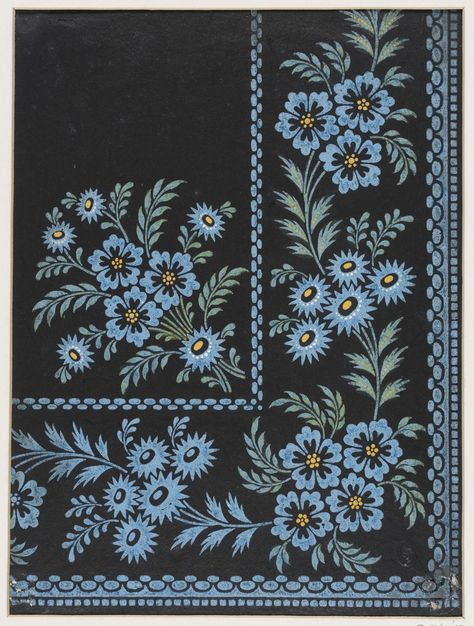 Textile Design | Engelhardt | V&A Explore The Collections Chinese Prints, Mughal Art Paintings, Tattoos With Kids Names, Color Drawing Art, Textile Prints Design, Border Embroidery Designs, Border Embroidery, Textile Pattern Design, Digital Borders Design