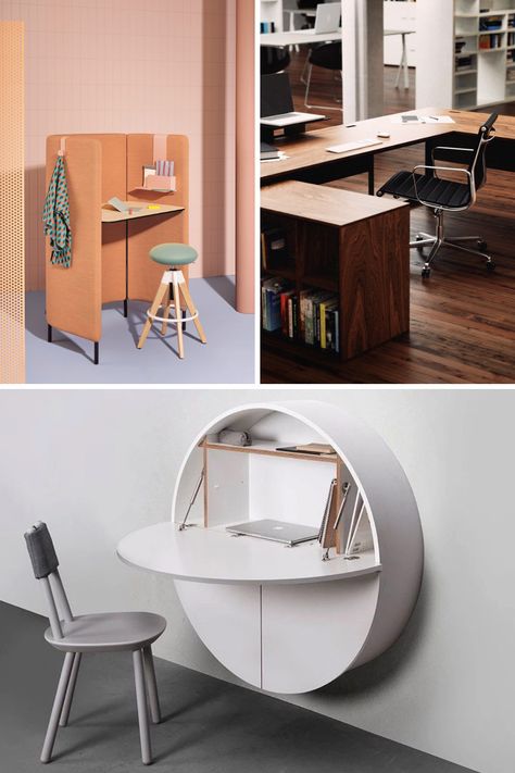 Elevate Your Work Environment with These Unique and Well-Designed Desk Solutions. Learn More! Clever Furniture, Desk Solutions, Italian Furniture Brands, Unique Desks, Stand Up Desk, Cute Desk, Adjustable Height Table, Large Desk, Adjustable Table