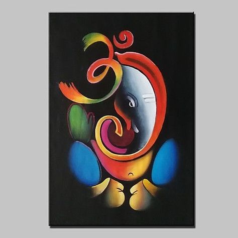 Arte Ganesha, Om Ganesha, Ganesh Art Paintings, Top Selling Products, Modern Art Canvas Painting, Art Deco Paintings, Buddha Art Painting, Ganesh Art, Canvas Drawings