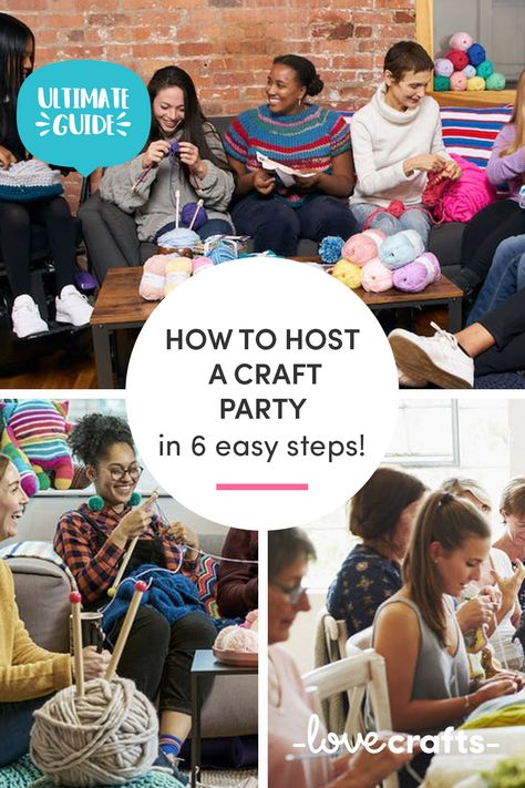 Get your friends together and host a totally awesome craft party with our ultimate guide! Raising Money For Charity, Practice Mindfulness, Fabulous Diy, Best Craft, Raising Money, Adult Crafts, Totally Awesome, A Craft, Craft Patterns