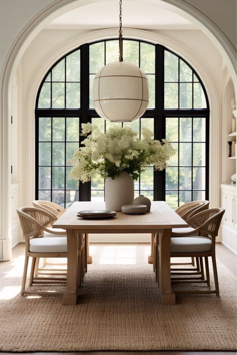 Natural Light Dining Room, Organic Modern Kitchen Living Room, 96 Inch Dining Table, Effortless Interior Design, Dining Table Shop, Organic Contemporary Dining Room, Dining Room In Entrance, 2 Tables In Dining Room, Rh French Contemporary Dining Table