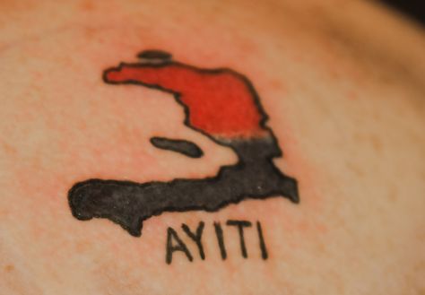 Haiti Tattoos.. THIS. This is what I am getting! Haitian Tattoo, Haiti Tattoo, Haitian Art, Culture Food, Cool Tats, Love Logo, Tattoo Girl, Tat Ideas, Red Ink