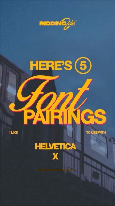 Fonts I like to use with Helvetica These fonts are easy to modify on their own, in my opinion, and look great when combined (also my… | Instagram Instagram Fonts, Helvetica Font, Photoshop Fonts, Business Fonts, Instagram Font, Retro Graphic Design, Poster Fonts, Font Graphic, Font Combinations