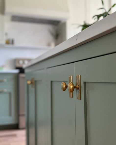 Unlacquered brass with an accelerated patina. Featuring our large Belle knobs on 3” backplates. Unlaquered Brass, Kitchen Knobs, Round Kitchen, Top Knobs, Brass Knobs, Unlacquered Brass, Cabinet Knob, Aged Brass, Classic Beauty