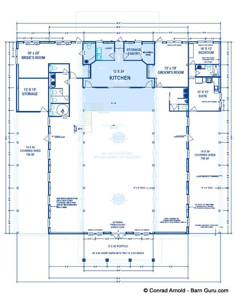 Event Party Wedding Barn Plans Venue Plans, Barn Floor Plans, Wedding Floor Plan, Blow Dry Short Hair, Event Venue Design, Barn Layout, Outdoor Country Wedding, Hotel Floor Plan, Horse Barn Plans