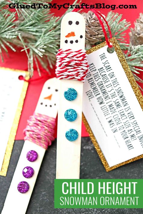 Class Christmas Ornaments Diy, Picture Keepsake Ideas, Holiday Keepsake Crafts Kids, Kindergarten Keepsakes, Student Gifts For Parents, Diy Keepsake Ornaments, Popsicle Stick Snowman, Class Mom, Keepsake Ideas