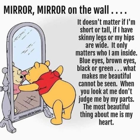 Affirmations About Money, Beautiful Hearts, Quotes Messages, Mirror Mirror On The Wall, Pooh Quotes, Memories Quotes, About Money, Lesson Quotes, Mirror Mirror