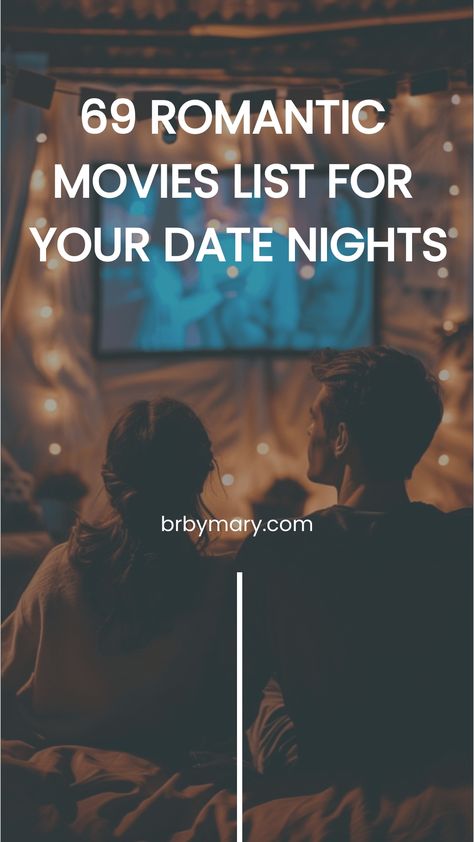 Are you and your partner looking for the perfect romantic movie to watch together? Whether you’re in the mood for a heartfelt drama, a light-hearted comedy, or a nostalgic classic, we’ve got you covered. Check these 69 romantic Movies List For Your Date Nights. Cute Romantic Movies To Watch, Date Night Movie Ideas, 2024 Movies To Watch, Movie Dates At Home, Movies To Watch On A Date, Romantic Films To Watch, Movies For Date Night, Romantic Movies List, Romance Movies To Watch