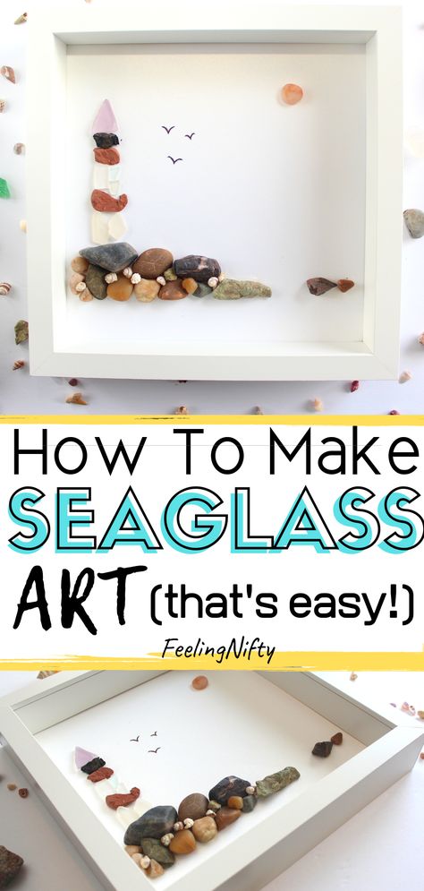 Seaglass Art Diy, Sea Glass Diy, Sea Glass Art Diy, Glass Art Techniques, Sea Glass Art Projects, Seaglass Art, Beach Glass Crafts, Glass Art Design, Crafts For Teens To Make