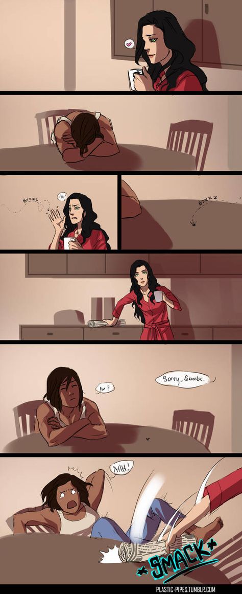 Kora And Asami, Korra Comic, Avatar Funny, Avatar Series, Korra Avatar, Avatar The Last Airbender Art, Team Avatar, Avatar Characters, Avatar Airbender