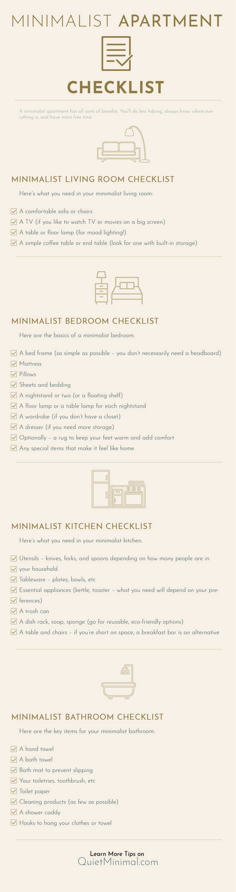 Minimalist Room Checklist, Apartment Checklist Minimalist, Minimalist New Home Checklist, Organisation, Minimalist House Checklist, Minimalist House List, New Apartment Checklist Minimalist, Minimalist First Apartment Checklist, First Apartment Minimalist