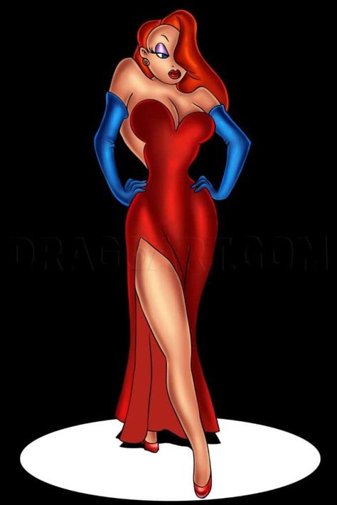 Jessica Rabbit Cartoon, Rabbit Wallpaper, Roger Rabbit, Jessica Rabbit, Guided Drawing, Comic Book Characters, Computer Wallpaper, Cartoon Wallpaper, Cartoon Characters