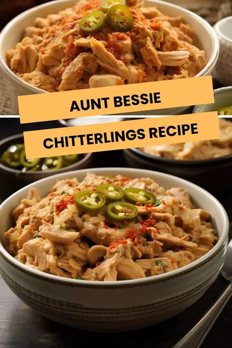 Aunt Bessie Chitterlings Recipe – Hungarian Chef Pork Chitterlings Recipe, Chitlins Recipe Soul Food, Chitterlings Recipe Soul Food, Chitlins Recipe, Oldest Recipes, Chitterlings Recipe, Pig Feet Recipe, Offal Recipes, Southern Comfort Recipes