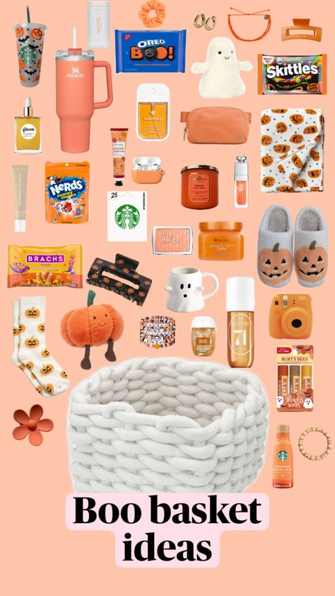 Boo basket Ideas #boobasketideas Cute Boo Basket Ideas, Cute Boo Basket, Boo Basket Ideas, Boo Basket, Burts Bees, Basket Ideas, Candy Corn, Oreo, Bee