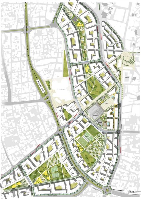 Sucuzade Urban Plaza - CDS | criticaldesign.studio Urban Design Ideas, Urban Plaza, Villa Architecture, Urban Design Competition, Landscape And Urbanism Architecture, Urban Design Diagram, Urban Design Graphics, Urban Design Architecture, Urban Design Concept