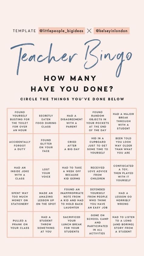 Teacher Bingo Instagram Story Template Rapid Fire Questions List For Friends, Teacher Bingo, Kelsey In London, Snapchat Story Questions, Teacher Morale, Instagram Story Questions, Bingo Template, English Conversation, Teacher Templates