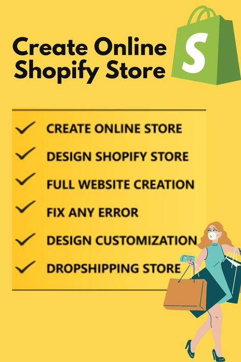 ★★★THIS GIG INCLUDES★★★ Shopify Website Design Navigation & Menus Upload Products Order Tracker Hot Winning Products Logos and all necessary graphics Facebook Pixels Integration Dropshipping using oberlo app Shipping rates setup Trust Badges Live Chat Integration Advance SEO Conversion Hacks Newsletter for email marketing Page Speed, Mobile & SEO optimized store A countdown timer on products. Website Design Shopify, Order Tracker, Online Store Design, Pinterest Marketing Business, Social Media Management Services, Winning Products, Shopify Website Design, Dropshipping Store, Etsy Marketing