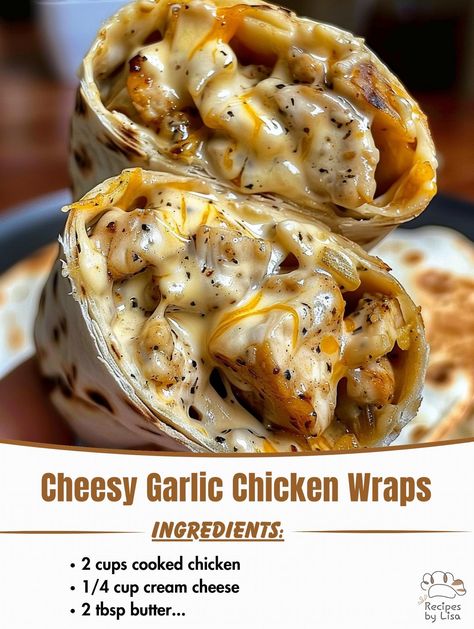 Cheesy Garlic Wraps, Easy Chicken Recipes With Few Ingredients Simple Meals, Leftover Chicken Breast Recipes Easy, Leftover Chicken Recipes Easy Quick, Chicken Breast Wraps, Quick Chicken Breast Dinner, Leftover Chicken Tenders, Quick And Easy Chicken Breast Recipes, Leftover Chicken Breast Recipes