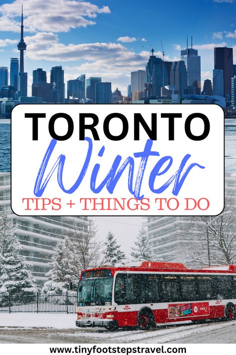 Everything you need to know about visiting Toronto in winter. Here you'll find tips, things to do, what to bring, and more. Toronto Canada In Winter, Toronto Canada In November, Things To Do Toronto, Toronto To Do, Toronto Canada Winter, Toronto In Winter, Queen Street Toronto, Winter Toronto, Ontario Winter