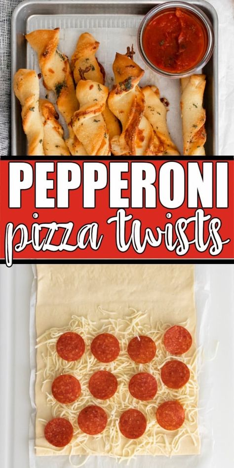 Pizza Twists Crescent, Pizza Twists With Pizza Dough, Pillsbury Pizza Crust Recipes, Party Snacks For Adults, Parmesan Sliders, Pizza Twists, Crescent Roll Pizza, Yummy Pizza, Honey Cornbread