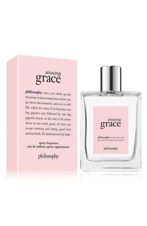 Grace Perfume, Amazing Grace Perfume, Spring Perfume, Philosophy Amazing Grace, Popular Scents, Fragrance Spray, Soft Floral, Eye Contact, New Fragrances