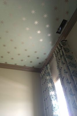 Star wallpaper Star Ceiling, The Ceiling, Family Living, My New Room, My Dream Home, Interior Inspiration, Home Design, Decor Inspiration, Roof