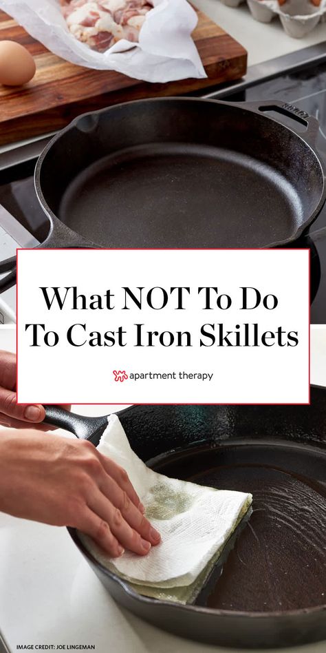 Cast Iron Skillet Care, Cast Iron Recipes Dinner, Cast Iron Seasoning, Skillet Recipes Dinner, Cleaning Cast Iron Pans, Cast Iron Skillet Recipes Dinner, Cleaning Cast Iron Skillet, Cleaning Cast Iron, Iron Cleaning