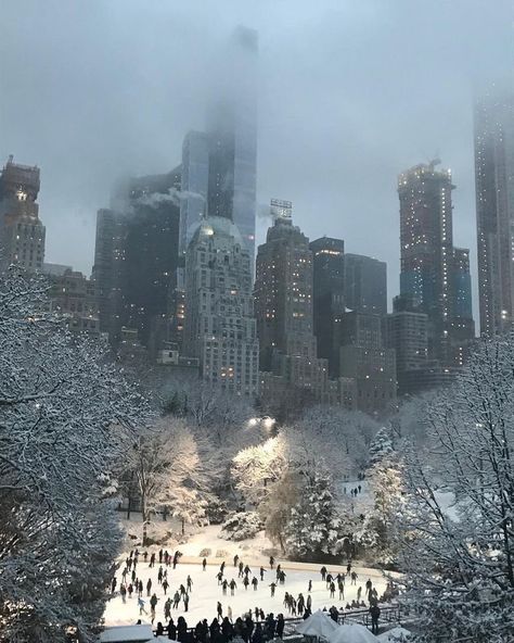 Nyc Must Do Winter, Winter In Nyc Aesthetic, Nyc In Winter, Winter In Nyc, Ny Winter, Winter In The City, Christmas In Nyc, Christmas Nyc, Cold Christmas