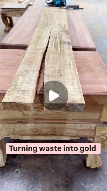 Gittimitti.com on Instagram: "Turn your waste into Gold   #wood #woodworking #woodwork #carpentry #tools #reels #instagood #instadaily #love #interior" Scrap Lumber Projects Diy, Waste Wood Craft Ideas, Live Edge Projects, Wooden Bowls Diy, Wood Lath Art, Wood Stitching, Woodcraft Ideas, Woodworking Workshop Layout, Wood Working Tools