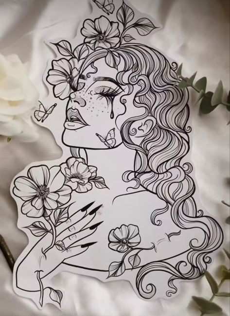 Arm Sleeve Tattoos For Women, Medusa Tattoo Design, Goddess Tattoo, Upper Arm Tattoos, Dope Tattoos For Women, Stylist Tattoos, Tattoo Design Book, Arm Sleeve Tattoos, Discreet Tattoos