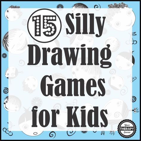 15 Silly Drawing Games for Kids | Your Therapy Source. Pinned by SOS Inc. Resources. Follow all our boards at pinterest.com/sostherapy/ for therapy resources. Indoor Group Games, Art Games For Kids, Grandparents Activities, Drawing Games For Kids, Group Games For Kids, Pen And Paper Games, Games To Play With Kids, Child Therapy, Paper Games