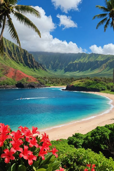 Unveiling Molokai: Paradise Found 🌺 Peaceful Wallpapers, Hawaiian Cuisine, Hawaiian Landscape, Hawaii Landscape, Climate Zones, Island Adventure, Hawaii Art, Hawaiian Decor, Beautiful Landscape Photography