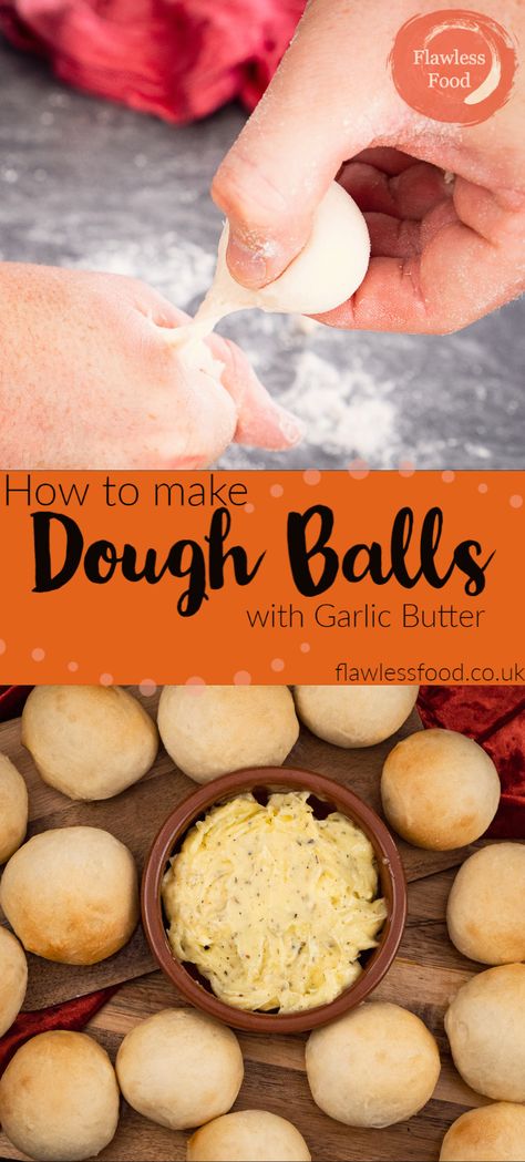 Doughball Recipes, Dough Balls Recipe, Garlic Balls, Sweet Dip, Pizza Express, How To Make Dough, Food Blogging, Sweet Dips, Homemade Dough