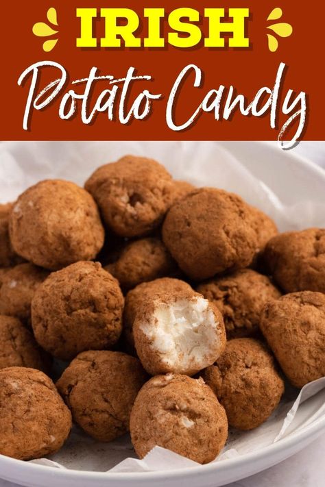 Potatoe Candy Recipe, Irish Potatoes Recipe, Irish Candy, Irish Potato Candy, Potato Candy, Irish Potato, Sweet Potatoes Recipe, Irish Potatoes, Mom Recipes