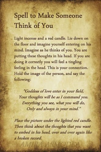 White Magic To Make Someone Think Of You | Ritual Magic Spells Wicca Love Spell, White Magic Love Spells, Witchcraft Love Spells, White Magic Spells, Real Love Spells, Witchcraft Spells For Beginners, Hoodoo Spells, Easy Love Spells, Spells For Beginners